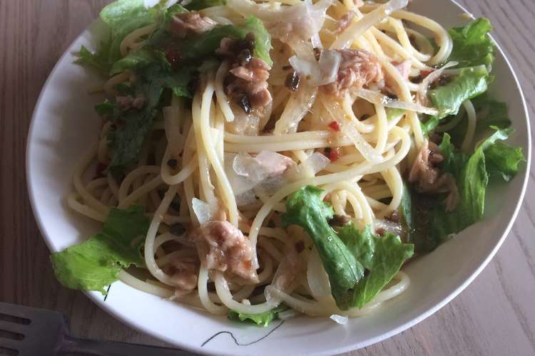 超簡単 ツナとレタスの冷製パスタ レシピ 作り方 By Mcrnnn クックパッド 簡単おいしいみんなのレシピが377万品