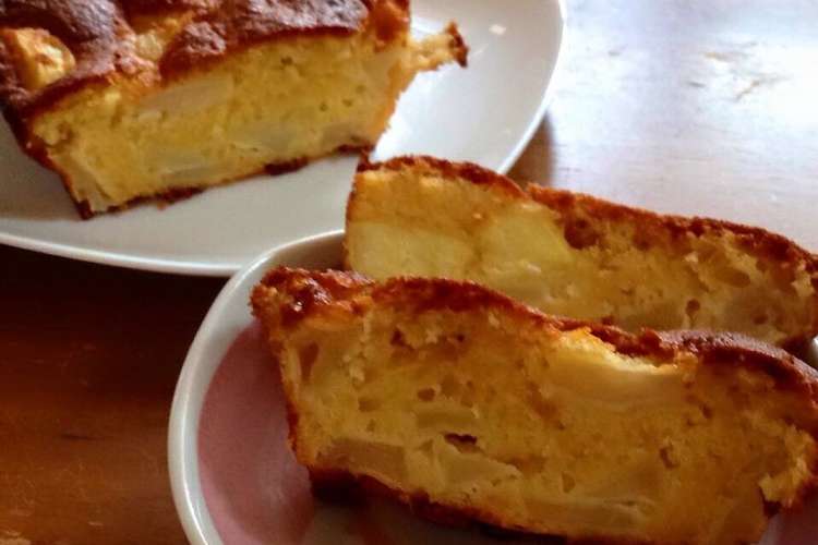 りんごとさつまいものパウンドケーキ レシピ 作り方 By はるたまkmn クックパッド