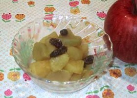 りんご♪ワイン煮
