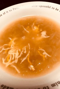 新玉ねぎの食べるオニオンチーズスープ