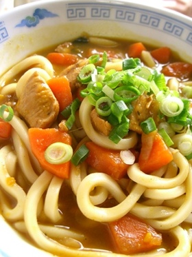 ★簡単!こってりカレーうどん★