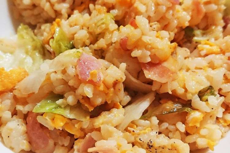 和風レタスチャーハン レシピ 作り方 By かおりんりん クックパッド 簡単おいしいみんなのレシピが359万品