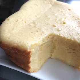 ずっしり濃厚 豆腐チーズケーキをHBで!