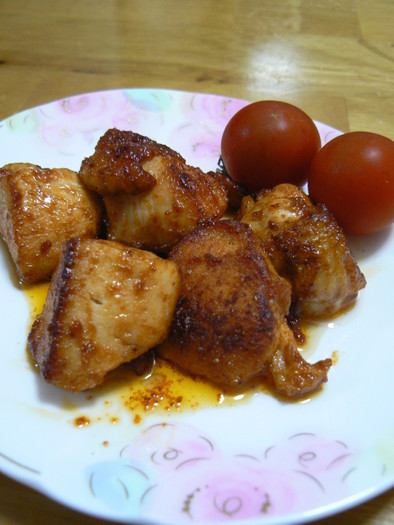 鶏胸肉のマヨケチャ炒めの写真