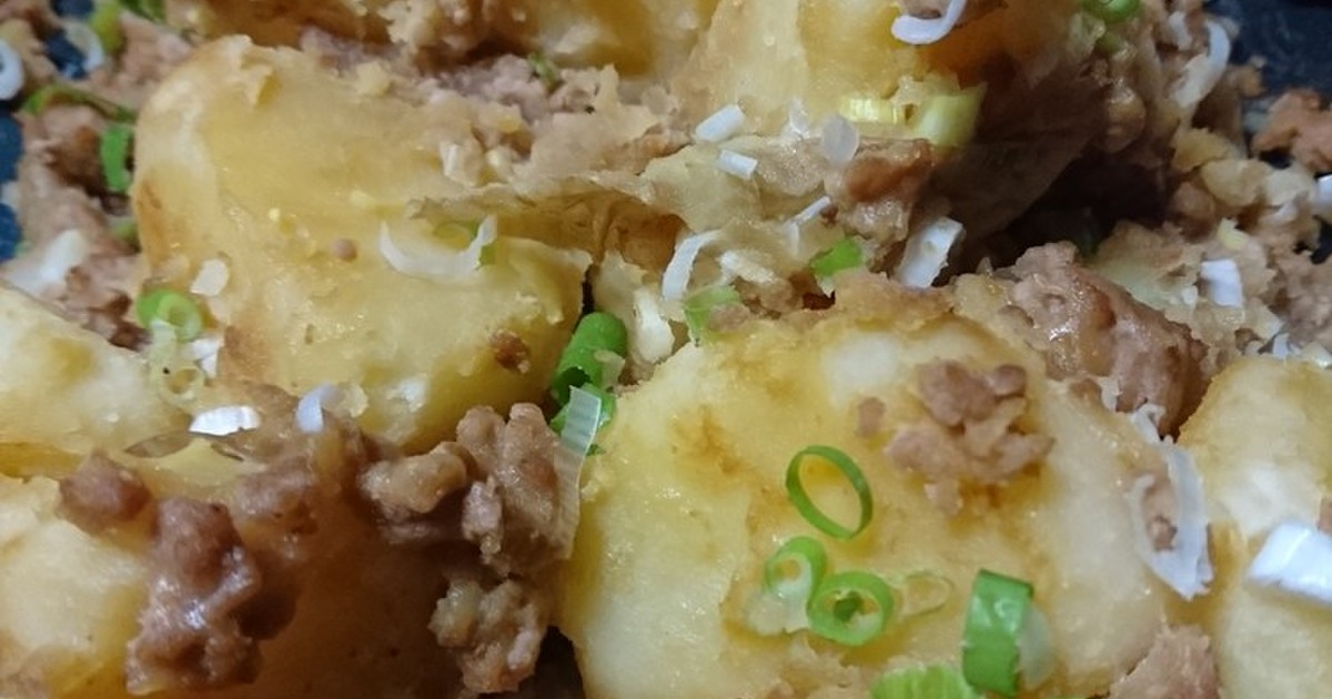 ひき肉とじゃがいも炒め by 遠坂優仁 【クックパッド】 簡単おいしいみんなのレシピが351万品