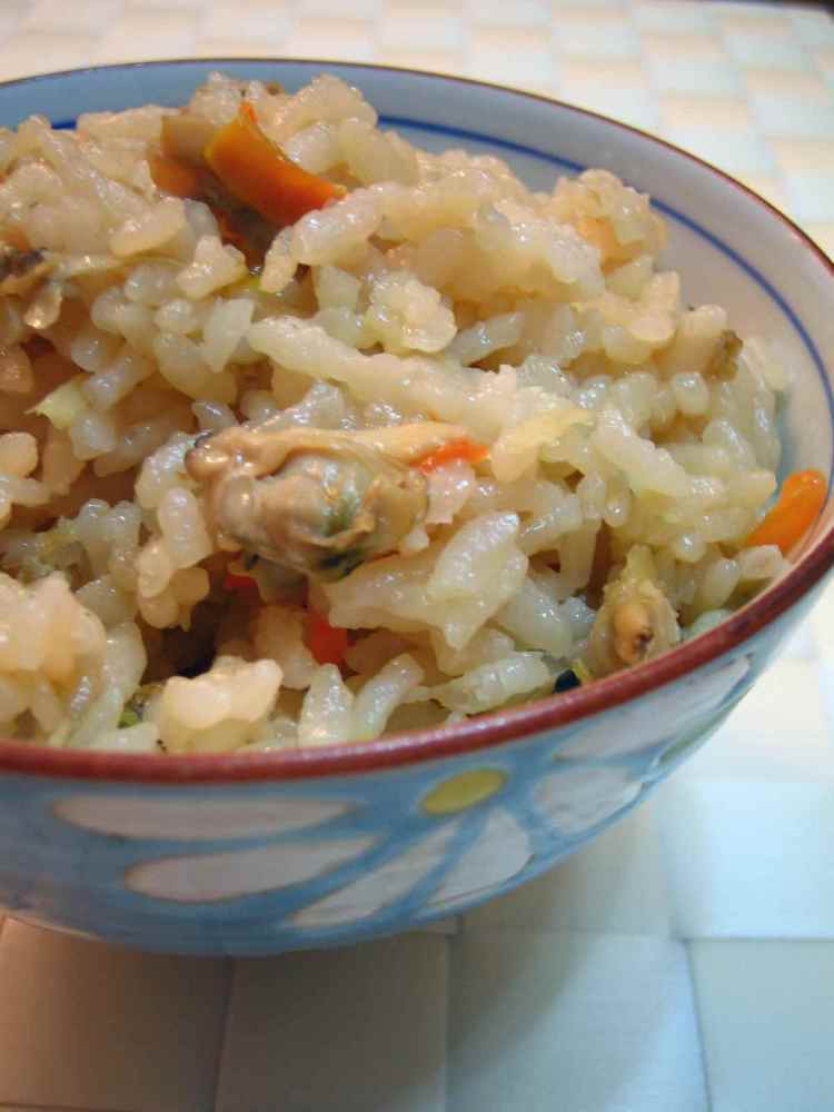 あさりと生姜の炊き込みご飯の画像