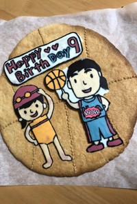 誕生日バスケットボールクッキー