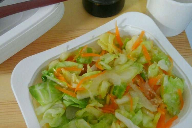 ご飯のお供に 新キャベツの塩こうじ和え レシピ 作り方 By 雛どころ クックパッド 簡単おいしいみんなのレシピが353万品