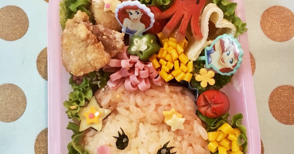 キャラ弁 遠足 アリエル ツムツム レシピ 作り方 By Avocado クックパッド 簡単おいしいみんなのレシピが357万品