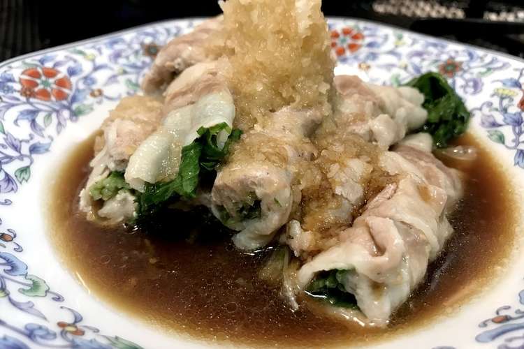 豚肉と水菜のおろしポン酢 レシピ 作り方 By Tmmcooking クックパッド 簡単おいしいみんなのレシピが359万品