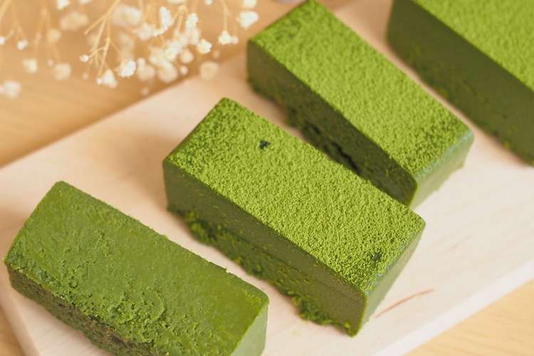 濃厚 な抹茶テリーヌ レシピ 作り方 By おきパン クックパッド 簡単おいしいみんなのレシピが352万品