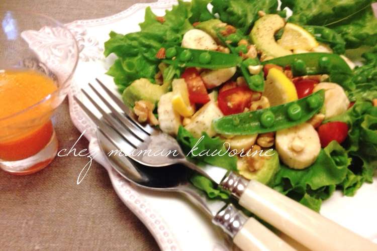 便秘解消 彡青バナナとナッツの健康サラダ レシピ 作り方 By カヲリーヌ クックパッド 簡単おいしいみんなのレシピが360万品