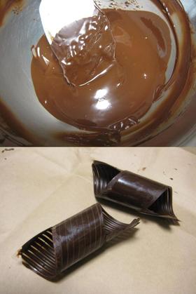チョコレートのテンパリング☆