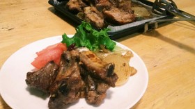 漬け込まないスペアリブすき焼き味オーブン