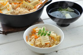 ★タケノコ炊き込み御飯★
