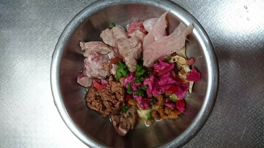犬ごはん生食、発酵野菜に挑戦！の画像