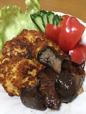 豆腐ささみハンバーグ