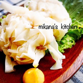 レンジで簡単豆腐とホタテ缶のふわふわ焼売