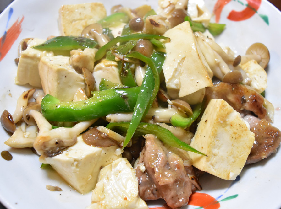 簡単★豆腐入り肉野菜炒めの画像