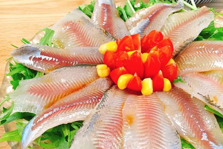 白身魚の和風カルパッチョ レシピ 作り方 By Mikko6 クックパッド