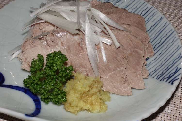 簡単煮るだけ 煮豚肉のさしみ 夏のおかず レシピ 作り方 By つくばの クックパッド 簡単おいしいみんなのレシピが352万品