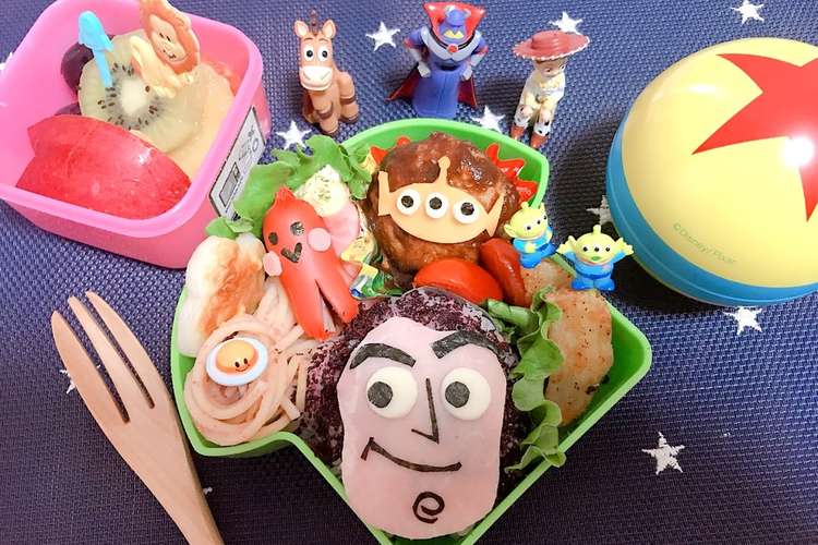 キャラ弁トイストーリー バズライトイヤー レシピ 作り方 By ぴんくまいまい クックパッド