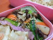 木耳入り☆カット→冷凍ストック☆野菜炒めの写真