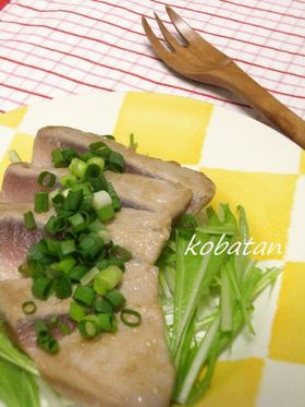 安マグロでちょっと豪華なステーキ☆