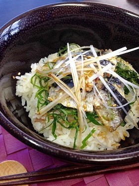 超簡単!!オイルサーディン・和風丼