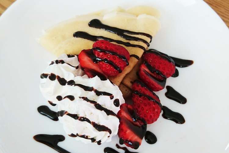 もちもちクレープ生地 レシピ 作り方 By 美織ママ クックパッド 簡単おいしいみんなのレシピが354万品