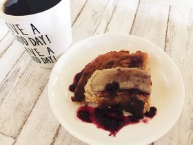 グリルで簡単!バナナホットケーキ^ ^