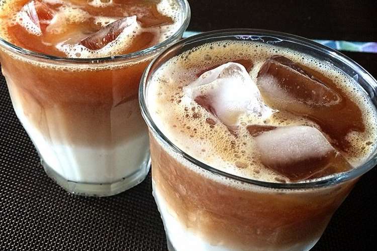 おしゃれカフェ風 二層のカフェラテ レシピ 作り方 By Cmama クックパッド 簡単おいしいみんなのレシピが357万品