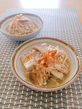 節約✤ダイエットに〜きのこのガリポン炒め