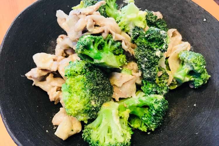 ブロッコリーと豚肉のマヨネーズ炒め 簡単 レシピ 作り方 By Nori1122 クックパッド 簡単おいしいみんなのレシピが357万品