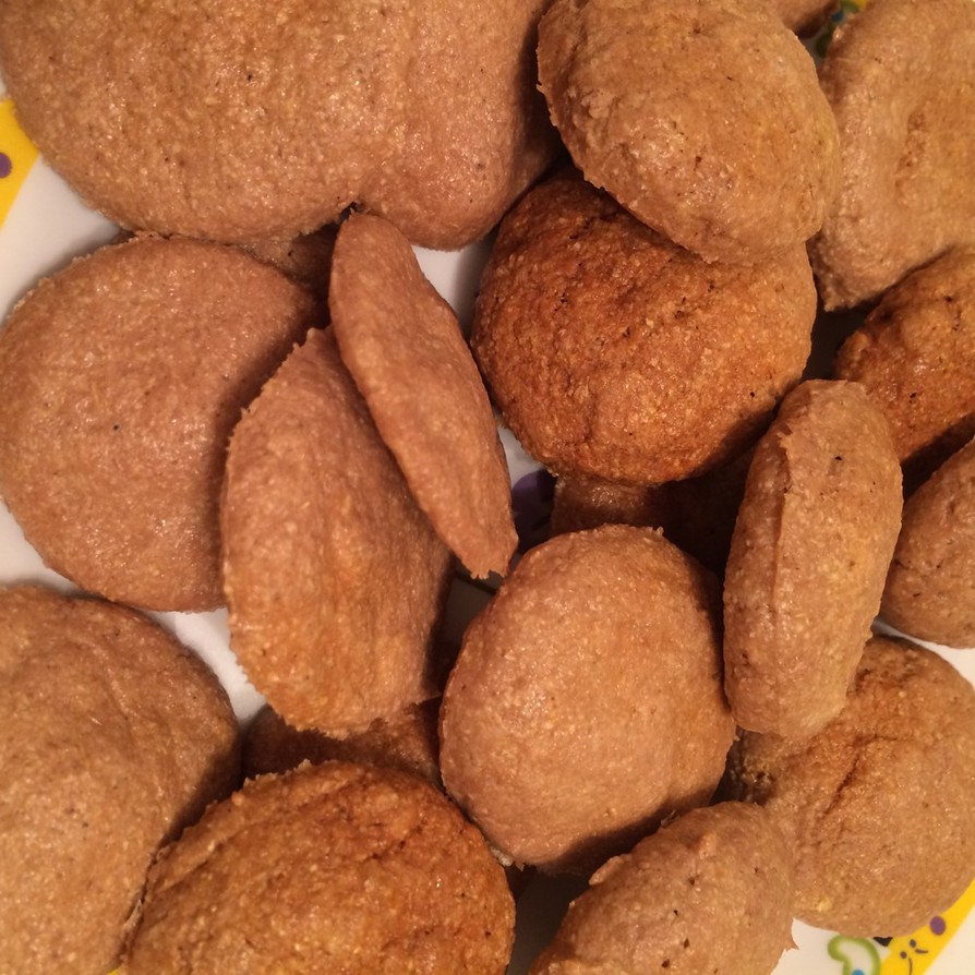 低糖質☆レンジで簡単プロテインクッキーの画像