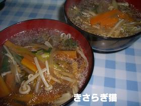 中華☆マロニースープ