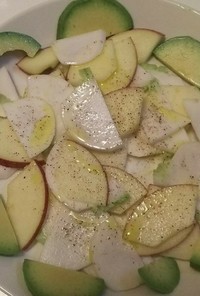 かぶとりんごのサラダ