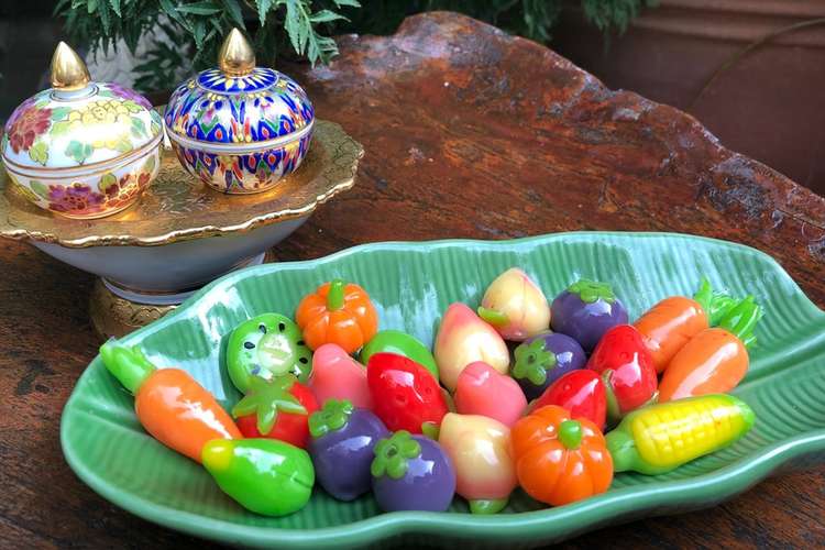 タイ 緑豆の餡子で作る野菜のお菓子 レシピ 作り方 By 横浜発国際料理教室 クックパッド 簡単おいしいみんなのレシピが355万品