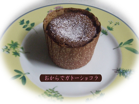 おからDEガトーショコラ風