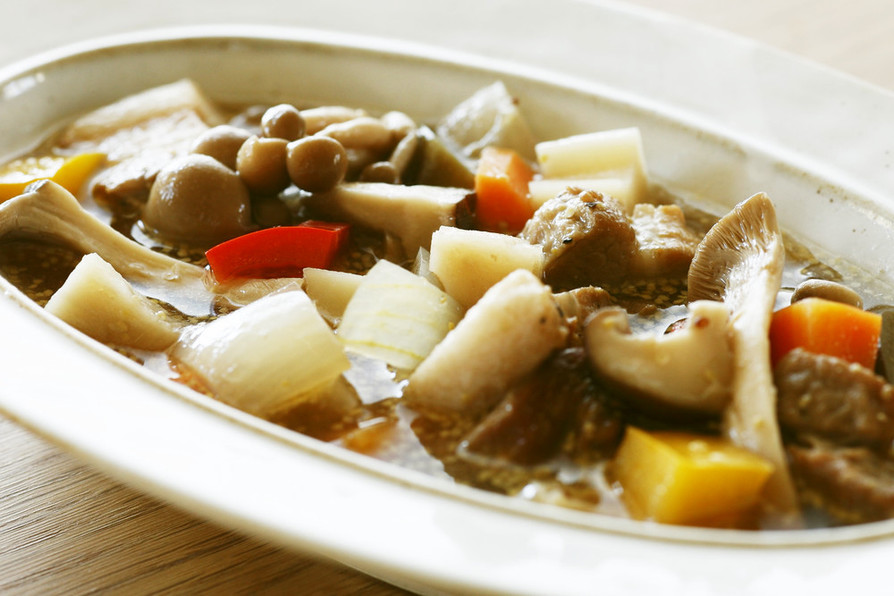 知多豚と知多野菜の酢煮スープの画像
