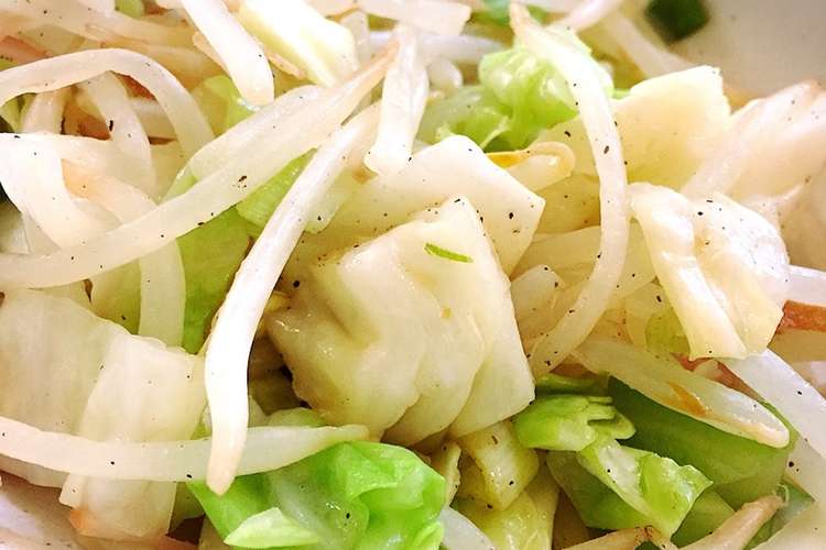 もやしとキャベツとハムの中華和え レシピ 作り方 By ごくもり クックパッド 簡単おいしいみんなのレシピが349万品