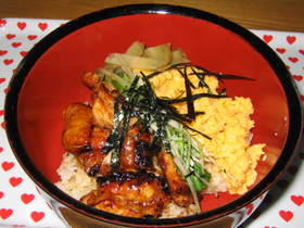 さっぱり焼き鳥丼