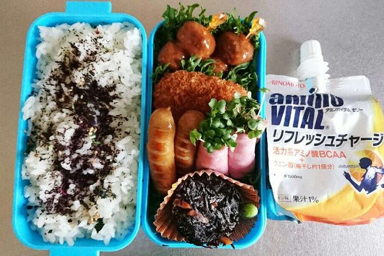中学生男子 お弁当 レシピ 作り方 By きのピコ クックパッド 簡単おいしいみんなのレシピが365万品