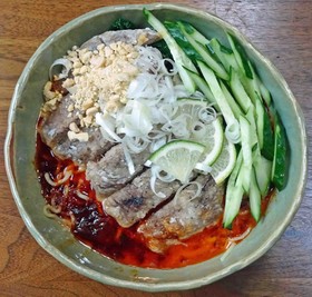 濃厚冷やし担々麺