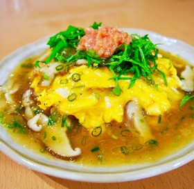 おろしたっぷり♡和風あんかけオムライス♪