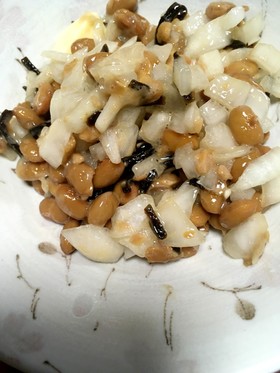 簡単納豆お通しその②