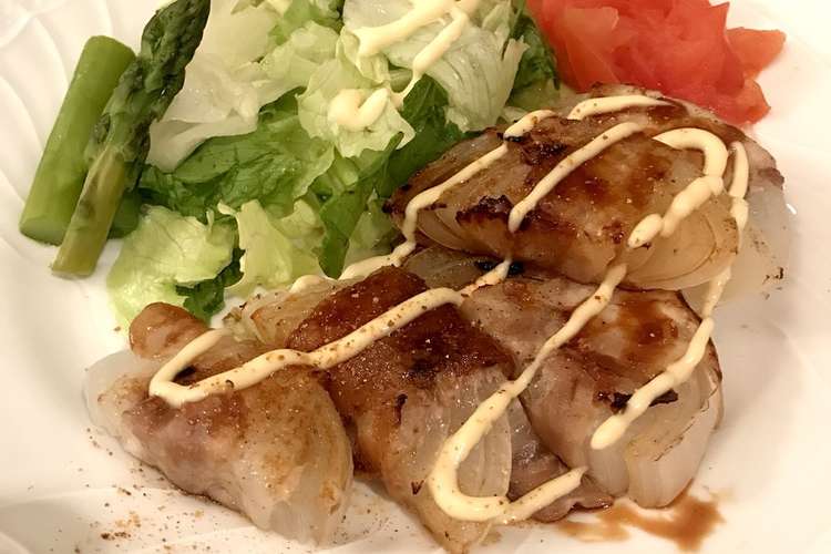 ヘルシオで簡単 新玉ねぎの豚肉巻き レシピ 作り方 By Mienachan クックパッド