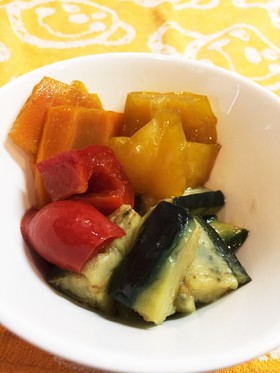 野菜の揚げ浸し