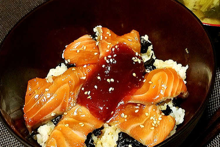 煮切りみりんで 太陽の漬け丼 レシピ 作り方 By Cmama クックパッド 簡単おいしいみんなのレシピが359万品