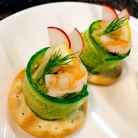 華やか☆きゅうりの前菜